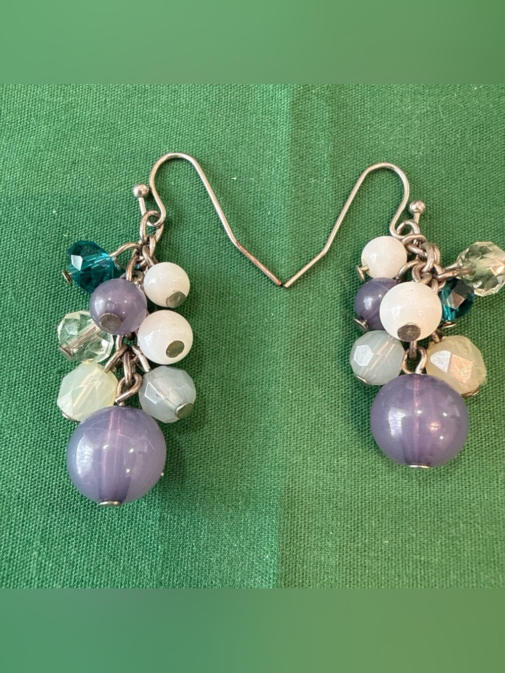 Cluster Dangle Earrings 16F